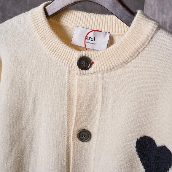 Ami De Coeur Wool Cardigan - Picture 3 of 7